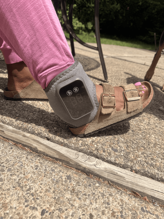 Orthisa™ Ankle Massager — Heat, Compression & Vibration Relief