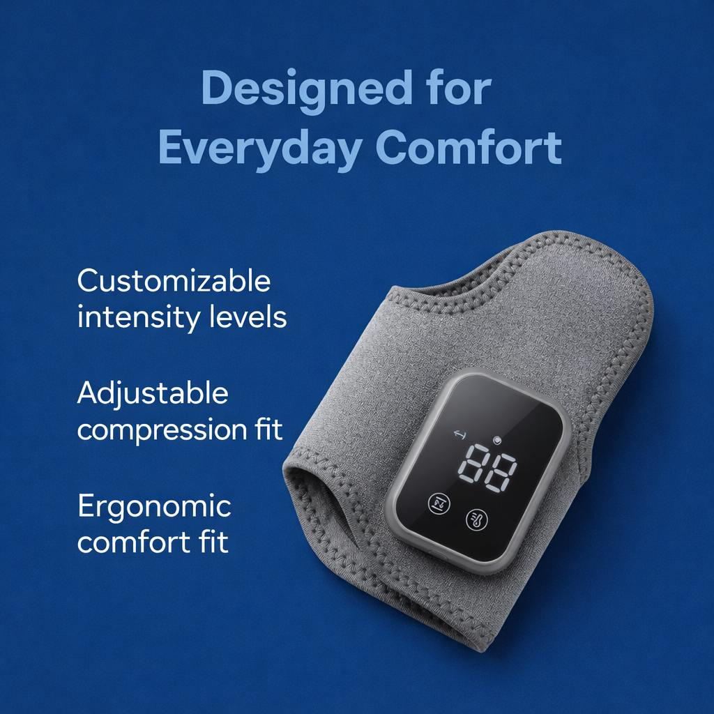 Orthisa™ Smart Ankle Recovery Wrap — Comfort & Recovery at Home