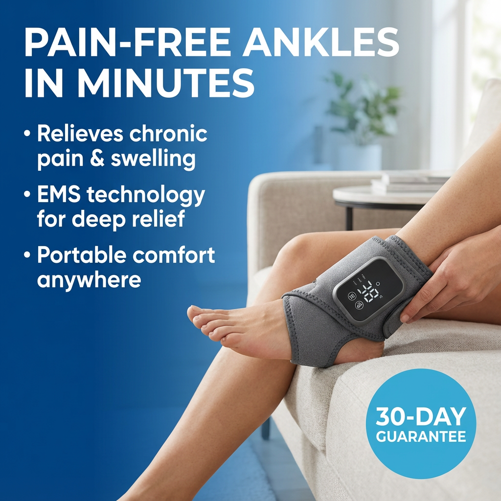 Orthisa™ Smart Ankle Recovery Wrap — Comfort & Recovery at Home